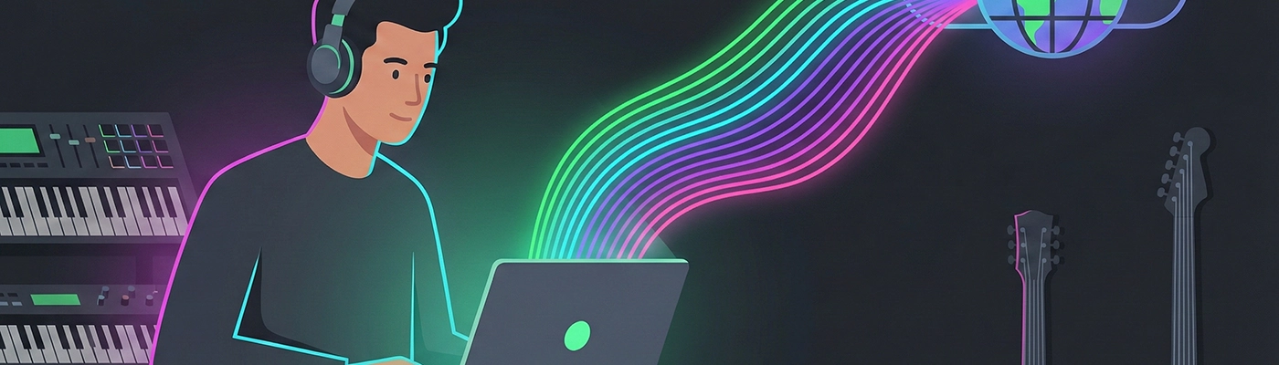 como distribuir música no Spotify